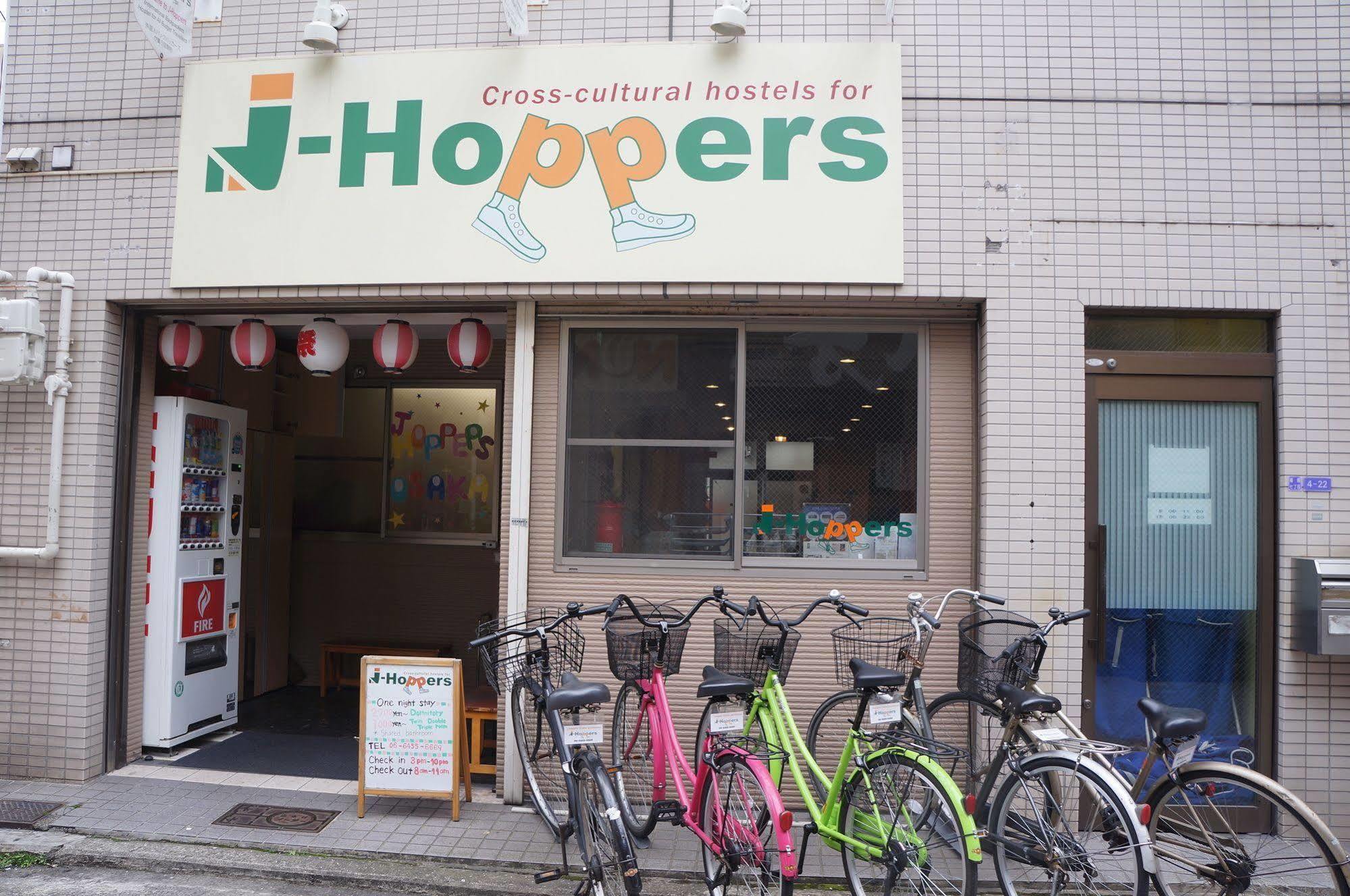 J-Hoppers Osaka Guesthouse Exteriör bild