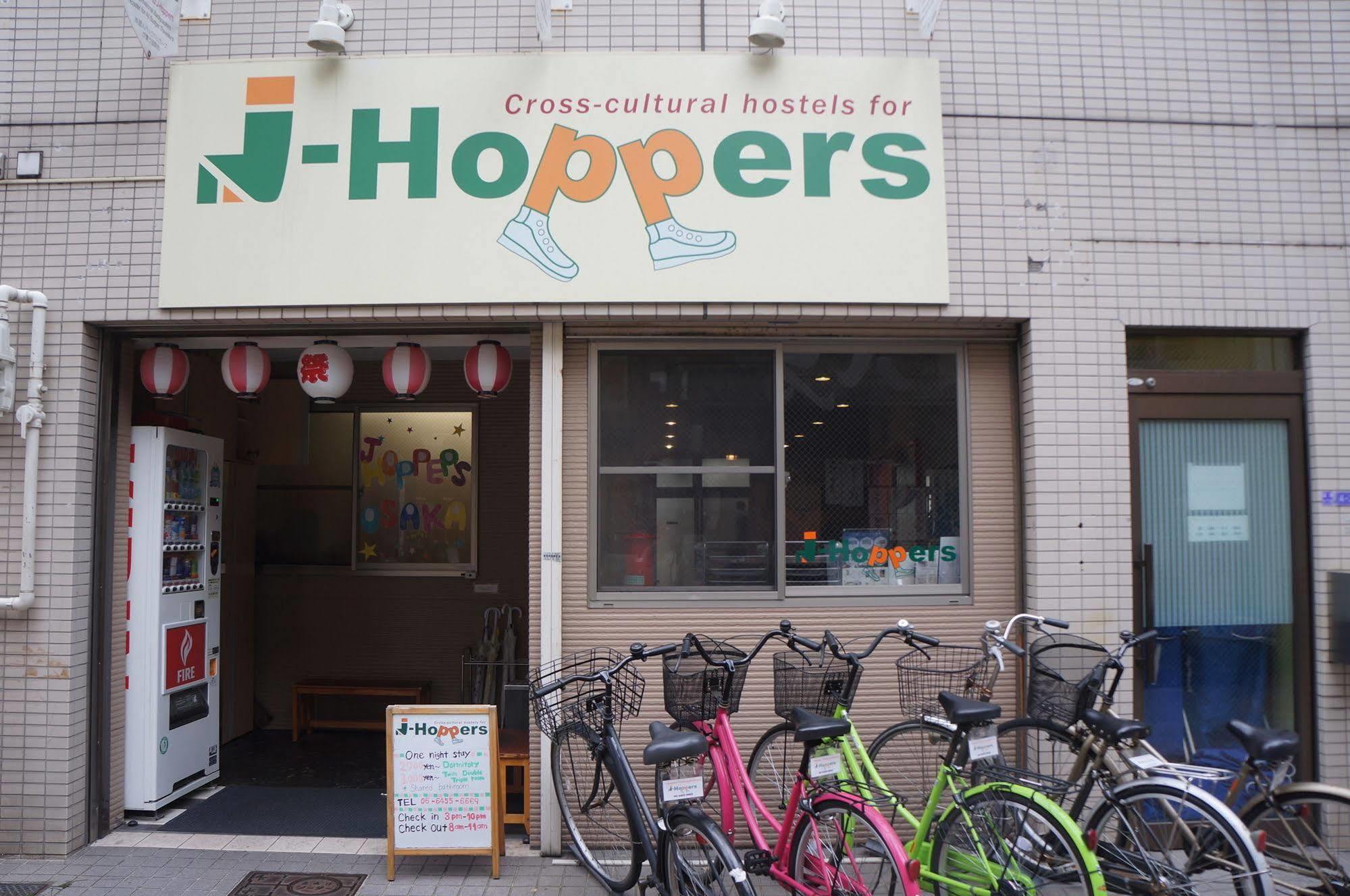 J-Hoppers Osaka Guesthouse Exteriör bild